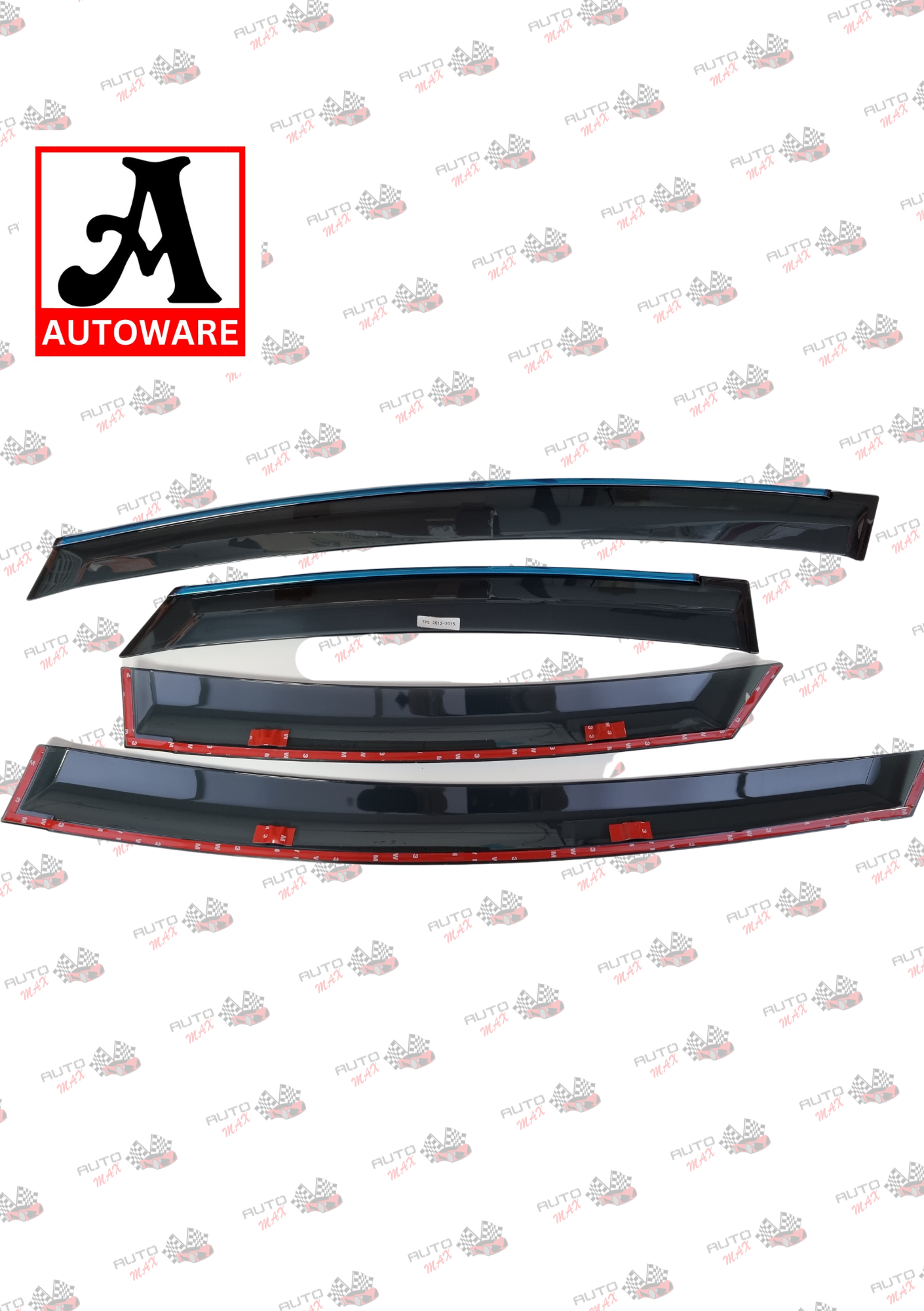 Wind Deflector/Visor Prius 2009-2015 (1.8) Chrome
