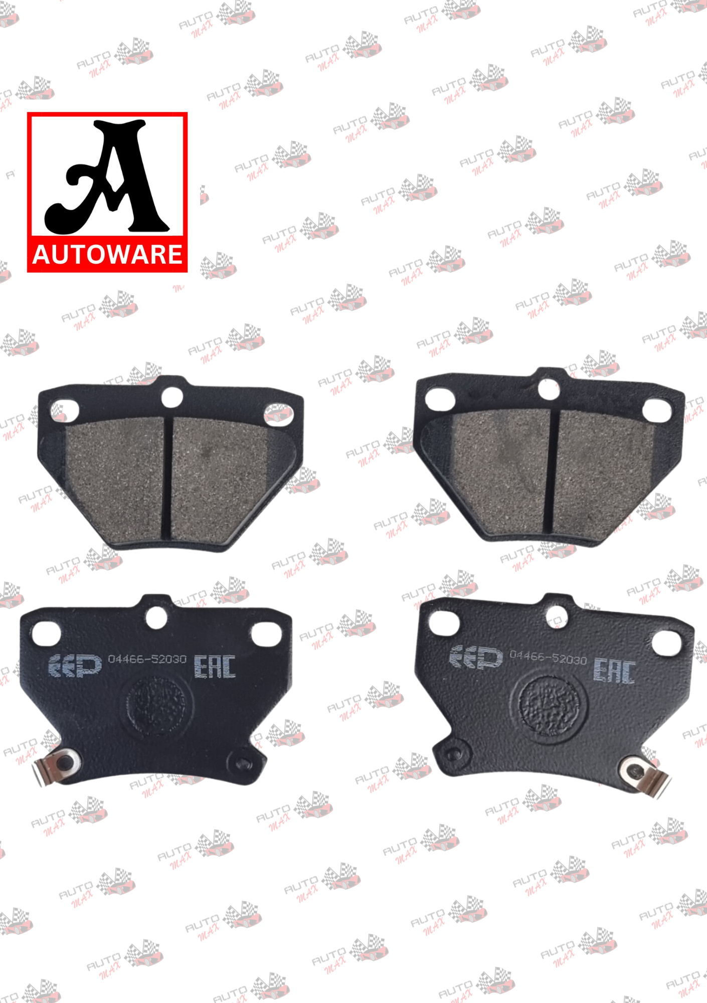 Brake Pads Rear Prius 2003-2009 (1.5) (Pin Type)